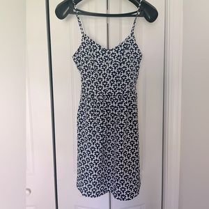J CREW women’s blue and white dress size 4